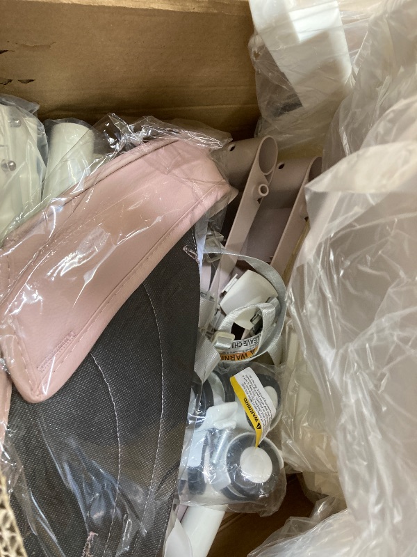 Photo 1 of ***I DON'T KNOW IF IT'S MISSING PARTS*** HARPPA 4-in-1 Convertible High Chair for Babies and Toddlers Pink
