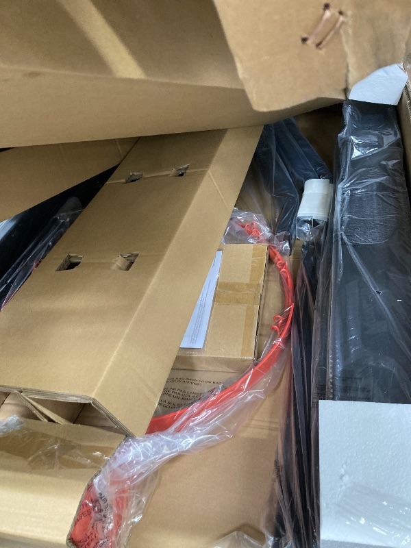 Photo 1 of ***I DON'T KNOW IF THERE ARE MISSING PIECES***Silverback 60" Height Adjustable In-Ground Basketball Hoop with Tempered Glass Backboard, Pro-Style Breakaway Rim, Pole and Backboard Pad