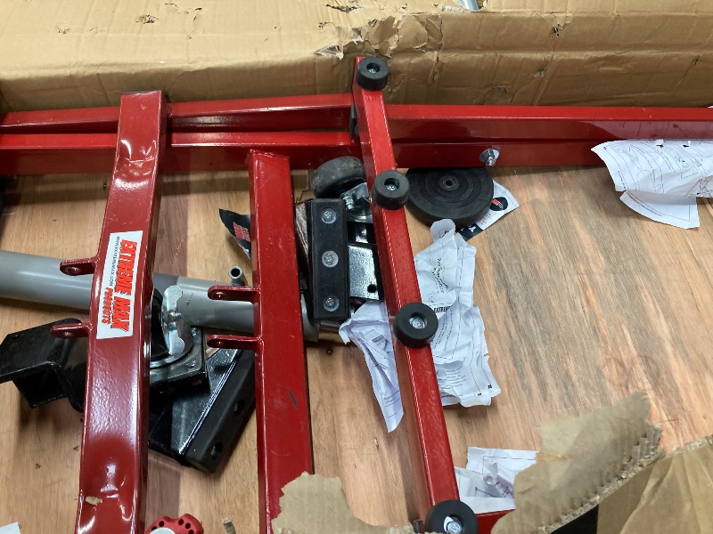 Photo 1 of **I DON'T KNOW IF THERE ARE MISSING PIECES****Extreme Max 5800.1066 PRO Snowmobile Lift with Wheel Kit - 1000 lbs. Capacity