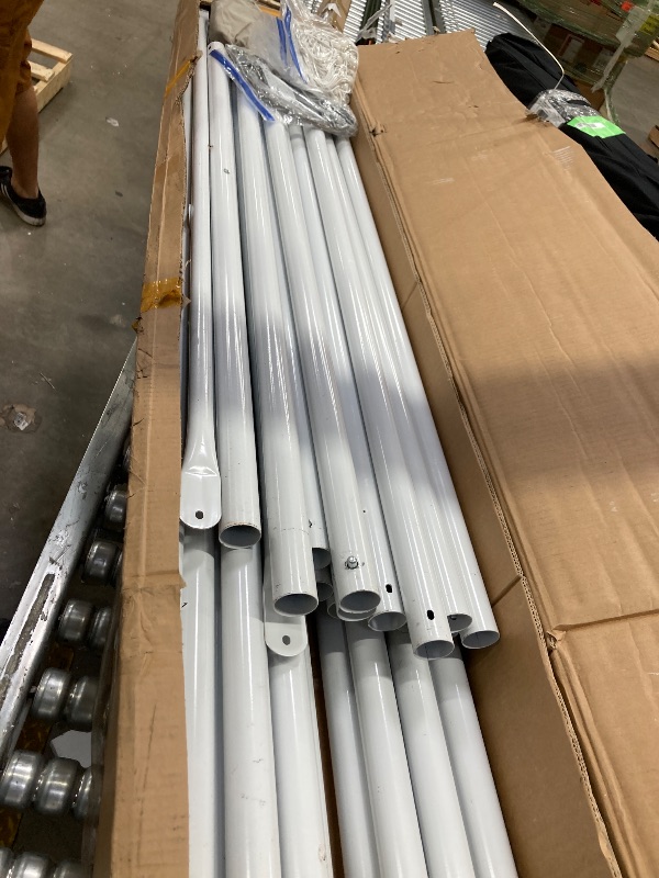 Photo 1 of ***ONLY TUBES*** YITAHOME 20x40FT Party Tent Heavy Duty Wedding Tent Event Shelters Outdoor Canopy Upgraded Galvanized Steel Carport with Removable Sidewall Windows for Commercial and Parties (White)