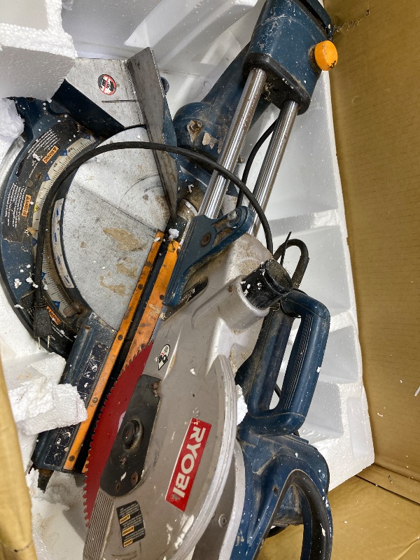 Photo 1 of ***I DON'T KNOW IF IT WORKS, I DON'T KNOW IF ANY PARTS ARE MISSING*** DEWALT Double Bevel Sliding Miter Saw, 12-inch, Compound (DWS780)