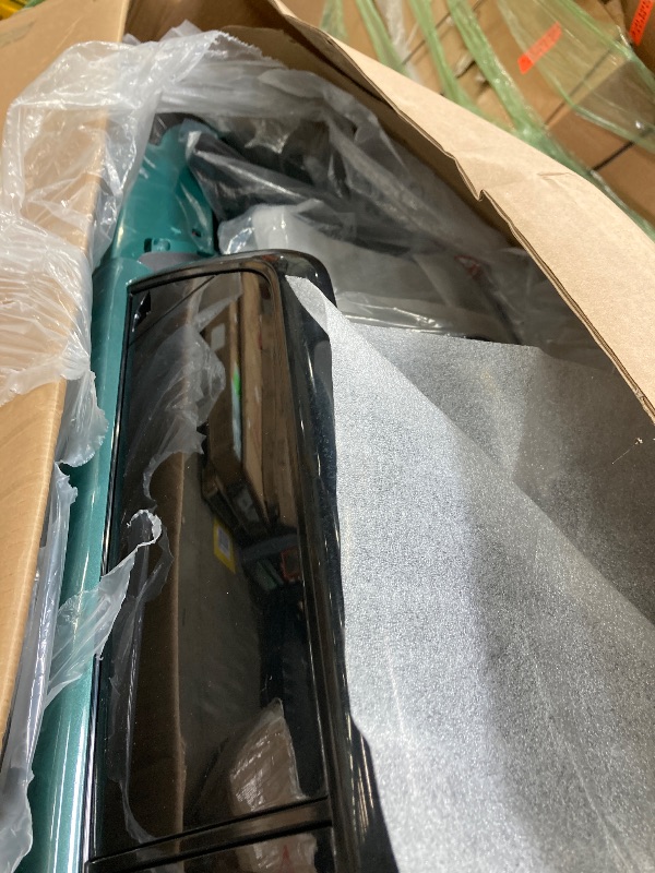 Photo 1 of ***I DON'T KNOW IF IT WORKS, I DON'T KNOW IF ANY PARTS ARE MISSING*** 24V Licensed Land Rover Ride On Electric Car for Kids Ages 4-8, 2-Seater With Parent Remote Control, 3 Speeds, Wireless Music, MP3 Player, Light Green