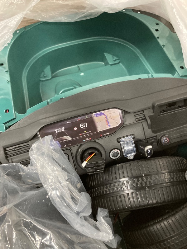Photo 1 of ***I DON'T KNOW IF IT WORKS, I DON'T KNOW IF ANY PARTS ARE MISSING*** 24V Licensed Land Rover Ride On Electric Car for Kids Ages 4-8, 2-Seater With Parent Remote Control, 3 Speeds, Wireless Music, MP3 Player, Light Green
