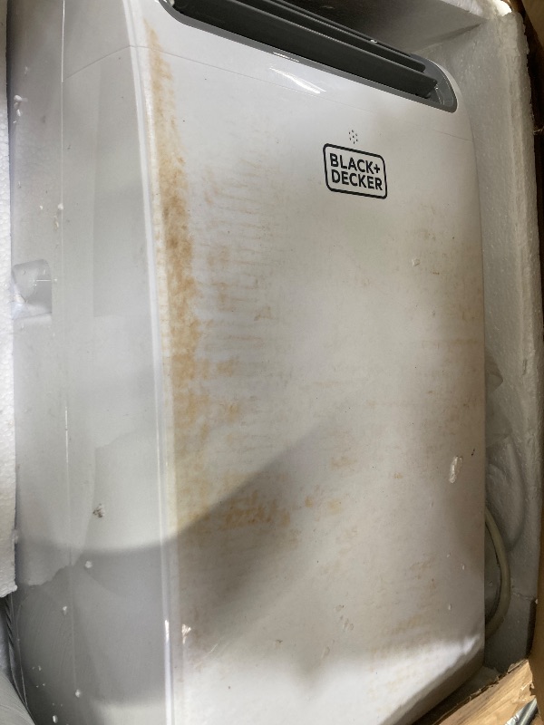 Photo 1 of ***I DON'T KNOW IF IT WORKS, I DON'T KNOW IF ANY PARTS ARE MISSING*** BLACK+DECKER Smart Portable Air Conditioner, 14,000 BTU (10,200 BTU SACC) for Rooms up to 700 Sq. Ft., Smart Portable AC with Follow Me Remote and Window Kit, BPACT14WT, White