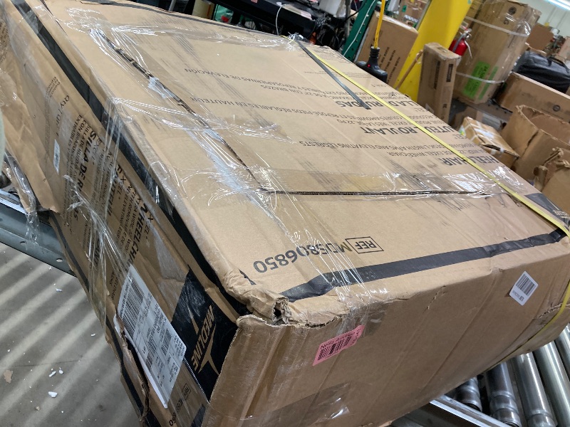 Photo 1 of ***I DON'T KNOW IF IT WORKS, I DON'T KNOW IF ANY PARTS ARE MISSING*** Medline Excel Extra-Wide Wheelchair, Wide Seat, Desk-Length Removable Arms, Elevating Legrests, Chrome Frame Seat: 22" x 18