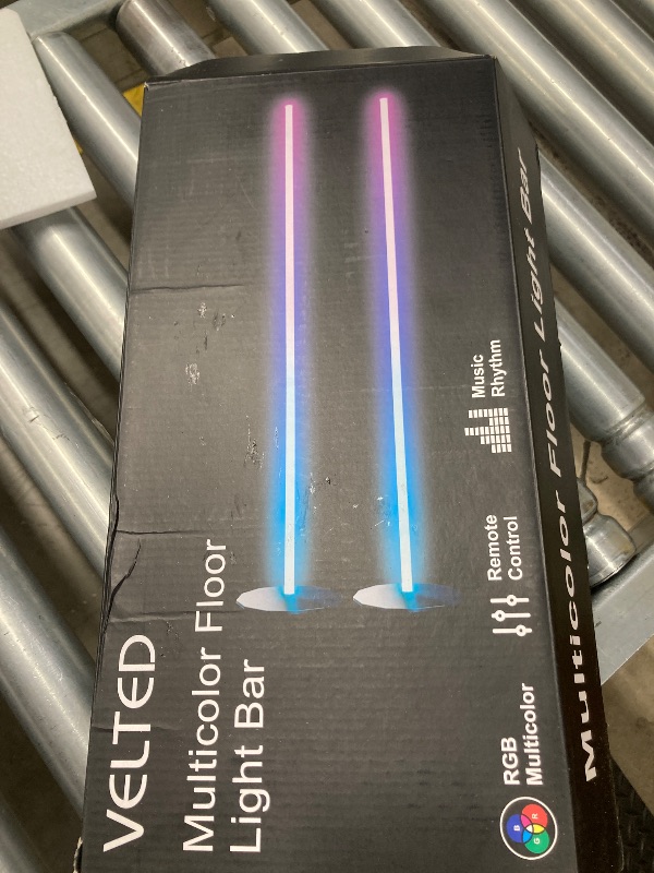 Photo 1 of ***(PARTS ONLY -MISSING PARTS-SELLING AS PARTS ONLY)*** SEE ALL PHOTOS***
Velted RGB Multicolor Floor Light Bar Standing Lamps for Living Room Gaming