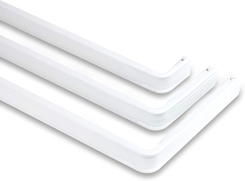 Photo 1 of  Triple Curtain Rod WHITE