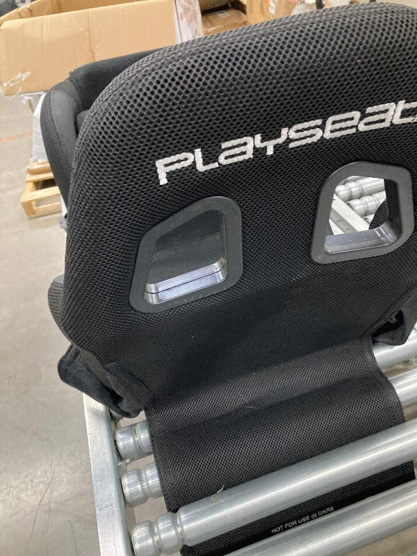 Photo 1 of  ***(USED, SELLING PARTS ONLY_ MISSING HARDWARE, SEAT CLEANING NEEDED-HAIR RESIDUE)*** 
Playseat Evolution Sim Racing Cockpit | Comfortable Racing Simulator Cockpit | Compatible with All Steering Wheels & Pedals on The Market | Supports PC & Console | Act