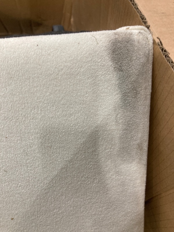 Photo 1 of ***(DAMAGED, STAINS ALONG CORNER EDGES, BROKEN SELLING AS IS -ONLY BOX RIPPED/TORN)***M2199 LOVESEAT SOFA BED IVORY 