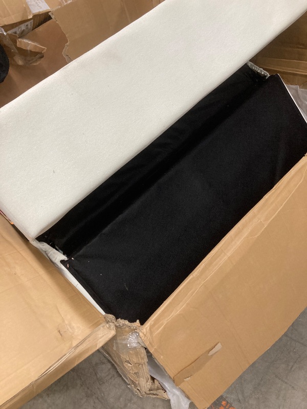 Photo 1 of ***(DAMAGED, STAINS ALONG CORNER EDGES, BROKEN SELLING AS IS -ONLY BOX RIPPED/TORN)***M2199 LOVESEAT SOFA BED IVORY 
