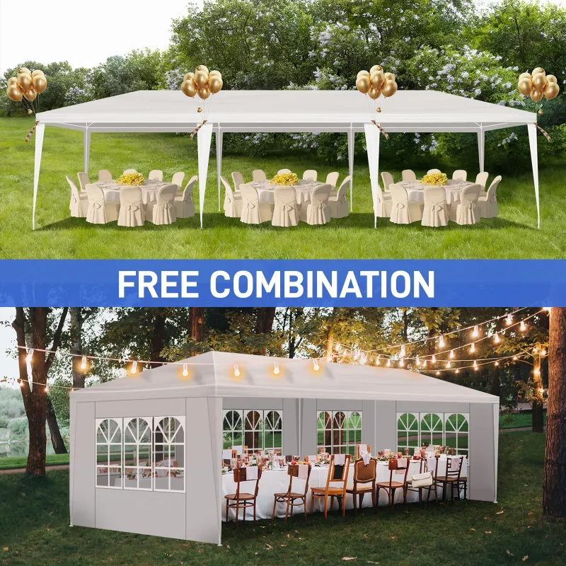 Photo 1 of  10' X 30' Canopy Tent with 7 Side Walls for Party Wedding Camping and BBQ
*** ONLY TARP ***