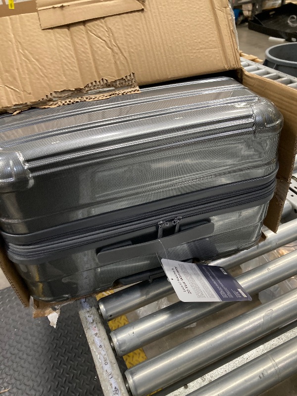 Photo 1 of **** IMAGE REFERENCE***Coolife Luggage 3 Piece Set Suitcase Spinner Hardshell Lightweight TSA Lock (black, 3 piece set(20in24in28in))