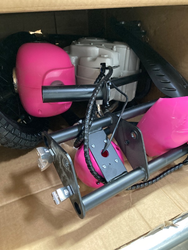 Photo 1 of *** PHOTO REFERENCE****HEIMILI Kids Electric Motorcycle,Electric Scooter for 3 Year Old, Girls Toy, 3-Wheel 12V Ride On Scooter for Kids with Storage Compartments, Motorcycle for Girls (Rose)