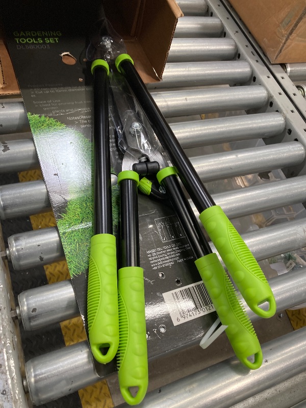 Photo 1 of ***IMAGEN REFERENCE***iGarden 3 Piece Combo Garden Tool Set with Lopper, Hedge Shears and Pruner Shears, Tree & Shrub Care Kit