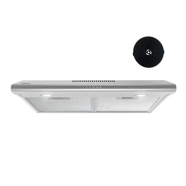 Photo 1 of **HAS SMALL DENT IN FRONT-SEE PICS**FIREGAS 30 inch Under Cabinet Range Hood with Ducted / Ductless Convertible Slim Kitchen over Stove Vent, 3 Speed Exhaust Fan, Reusable Filter, LED Lights in Stainless Steel
