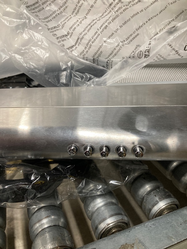 Photo 1 of **HAS SMALL DENT IN FRONT-SEE PICS**FIREGAS 30 inch Under Cabinet Range Hood with Ducted / Ductless Convertible Slim Kitchen over Stove Vent, 3 Speed Exhaust Fan, Reusable Filter, LED Lights in Stainless Steel
