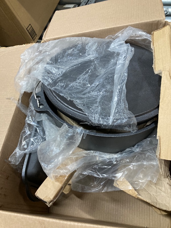 Photo 1 of Bruntmor Pre-Seasoned 7pc Cast Iron Cookware Set w/Multi Cooker, Grill Pan, Dutch Oven
