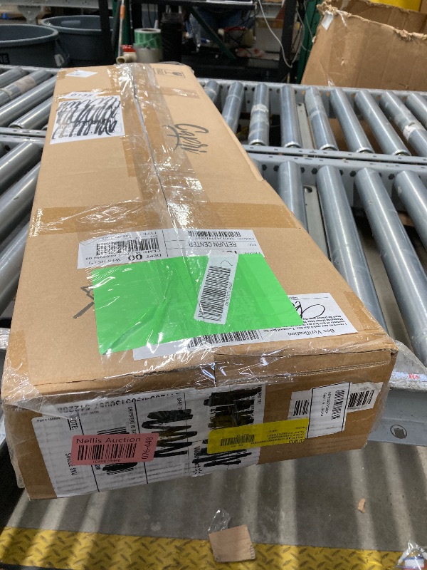 Photo 1 of ***IMAGE REFERENCE***SONGMICS Over The Toilet Storage, 3-Tier Over Toilet Bathroom Organizer with Adjustable Shelf, 10.2 x 24.8 x 66.9 Inches, Space-Saving, BLACKN UBTS01WT