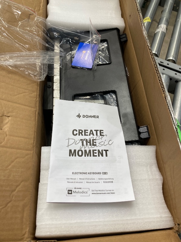 Photo 1 of **IMAGE REFERENCE***LEKATO FP-10 Portable Piano Keyboard for Beginners 88 Keys Folding Digital Piano with Sustain Pedal Foldable Electric Piano Keyboard with Semi Weighted Wood Grain Key Suitable for Midi Bluetooth