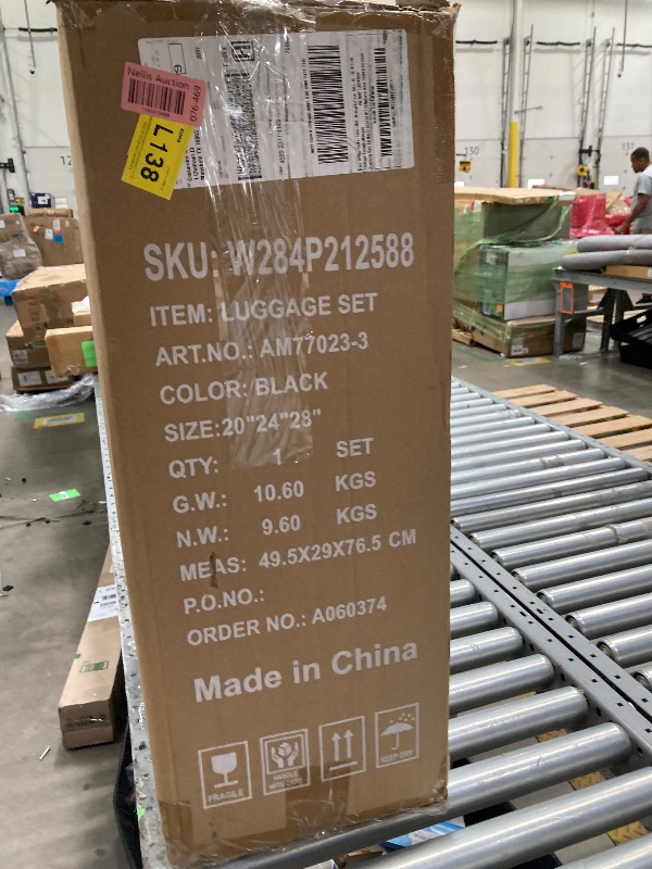 Photo 1 of
Hero image 0 of 3 Piece Hardside Luggage Sets, Hardshell Suitcase with Lightweight Durable Spinner Wheels, Green, 0 of 8
Clearance
Best seller
Amalodie
3 Piece Hardside Luggage Sets, Hardshell Suitcase with Lightweight Durable Spinner Wheels, Green