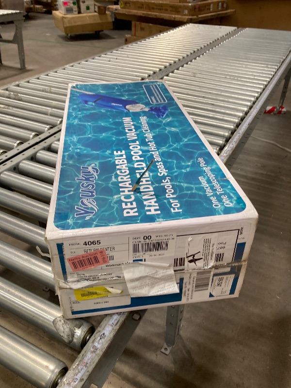 Photo 1 of ***PHOTO REFERENCE***POOL BLASTER Max Cordless Pool Vacuum for Deep Cleaning & Strong Suction, Handheld Rechargeable Swimming Pool Cleaner for Inground and Above Ground Pools, Hoseless Pool Vac by Water Tech