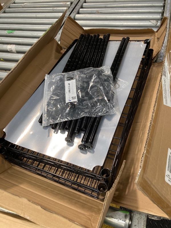 Photo 1 of ***PHOTO REFERENCE***Poofzy Wire Shelf Liner 14 x 30, Set of 5 Shelf Liners for Wire Shelving Plastic Non-Adhesive for Pantry, Kitchen Cabinets (Clear)