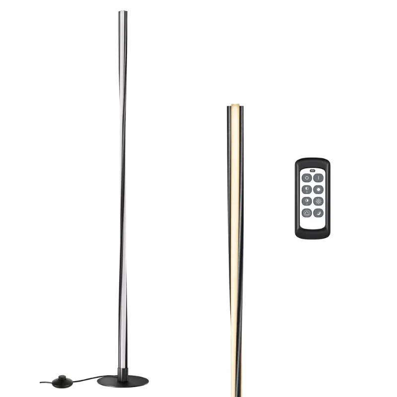 Photo 1 of 
Hero image 0 of EDISHINE LED Corner Helix Floor Lamp for Living Room, 57.5" Spiral Standing Light, 2700K-6000K, Dimmable, Remote Control & Foot Switch, Modern Minimalist Lit Lamp for Bedroom, Office, Black, 0 of 8




Visit the EDISHINE Store
EDISHINE LE