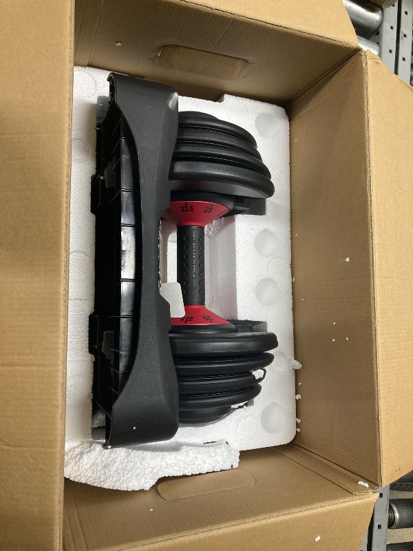 Photo 1 of ***IMAGE REFERENCE****Yes4All 25lbs Grey Grip Adjustable Dumbbells Weights, 5 in 1 Weights Dumbbell with One Second Dial Handle for Different Workout Levels