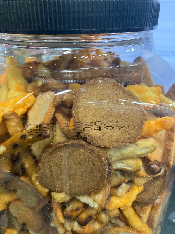 Photo 1 of ***BB OCT/13/2025****Utz Pub Mix, 42 Oz. Barrel, Savory Snack Mix with a Blend of Crunchy Flavors for a Tasty Party Snack, Resealable Container, Trans-Fat Free and Kosher Certified