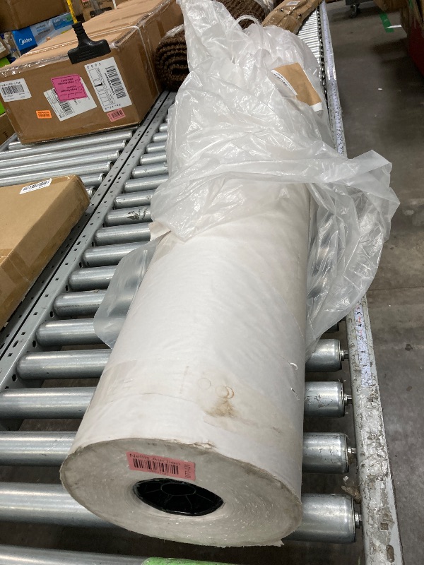 Photo 1 of  USED BOX USA Packing Paper Roll 1440'L x 48"W - 1,000 Sheets 17” Long Equivalent - Large White Newsprint for Shipping, Packaging, Storage and Moving Supplies