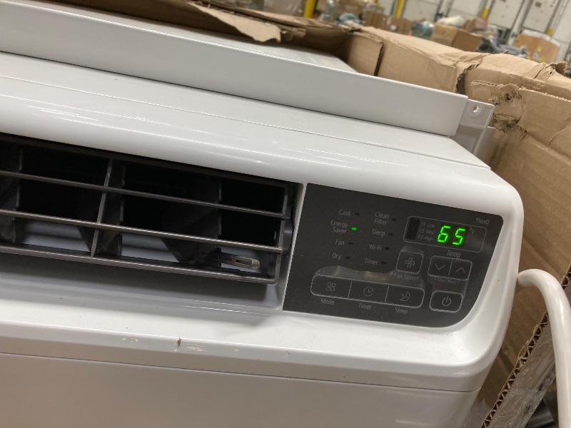Photo 1 of LG 12,000 BTU Dual Inverter Smart Window Air Conditioner, Cools 550 Sq. Ft., Ultra Quiet Operation, Up to 35% More Energy Savings, Energy Star, with LG ThinQ, Amazon Alexa and Hey Google, 115V