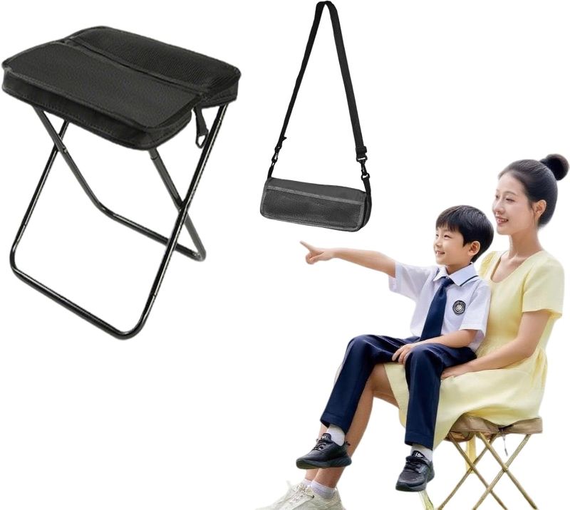 Photo 1 of  Camping Chair, Camping Lounge Chair with Detachable Footrest Adjustable Backrest, Portable Folding Chair
