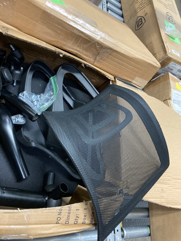 Photo 1 of ***used******ONPONY Big and Tall Office Chair Ergonomic Office Chair with Lumbar Support, Adjustable height ,8 Hours Heavy Duty Design,Black