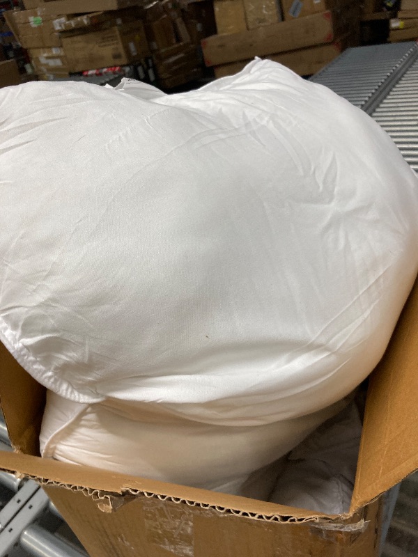 Photo 1 of **used**EDOW Luxury Soft Pillows for Sleeping, Fluffy Down Alternative Polyester Fiber Filled Pillow, Home&Hotel-Collection, Machine Washable