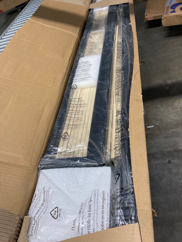 Photo 1 of ---missing parts**ZINUS Trisha 7 Inch Metal Platform Bed Frame, Wood Slat Support, No Box Spring Needed, Easy Assembly, Queen