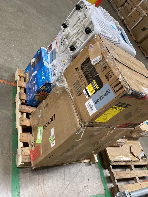 Photo 1 of ****no returns accepted***** final sale *****pallet with air conditioners and possible some fans only for parts, remote control or some part may be missing this pallet also contains small miscellanious item retail price is estimated for parts.