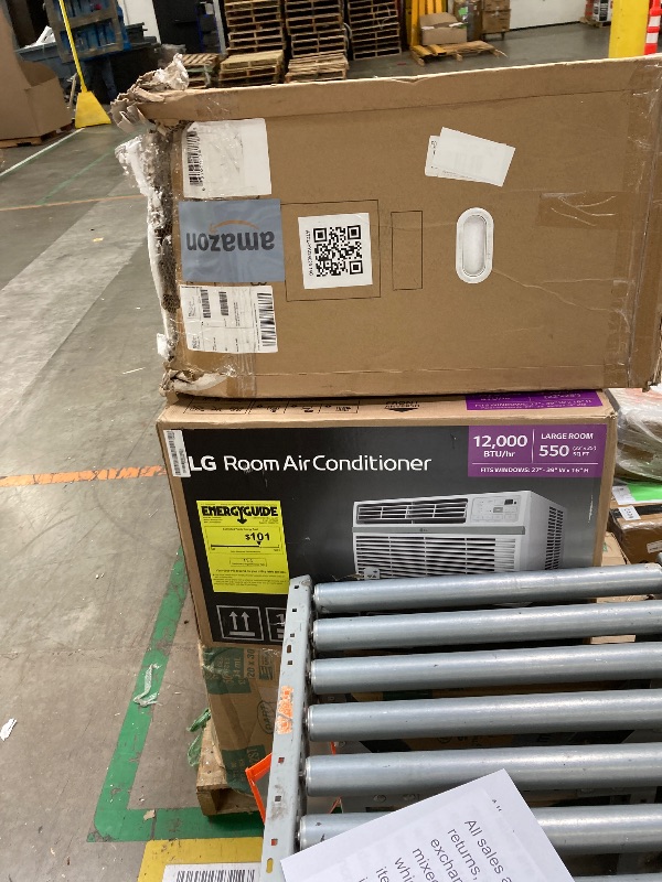 Photo 1 of ****no returns accepted***** final sale *****pallet with air conditioners and possible some fans only for parts, remote control or some part may be missing this pallet also contains small miscellanious item retail price is estimated for parts.