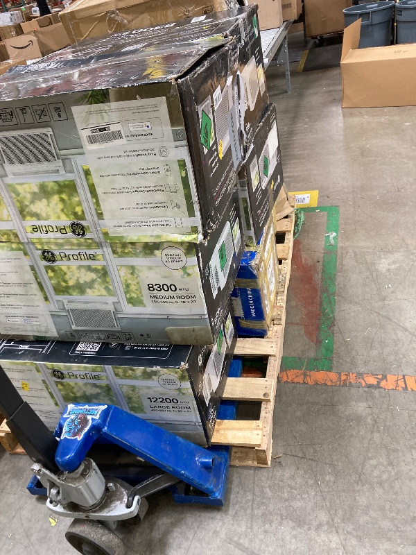 Photo 1 of ****no returns accepted***** final sale *****pallet with air conditioners and possible some fans only for parts, remote control or some part may be missing this pallet also contains small miscellanious item retail price is estimated for parts.