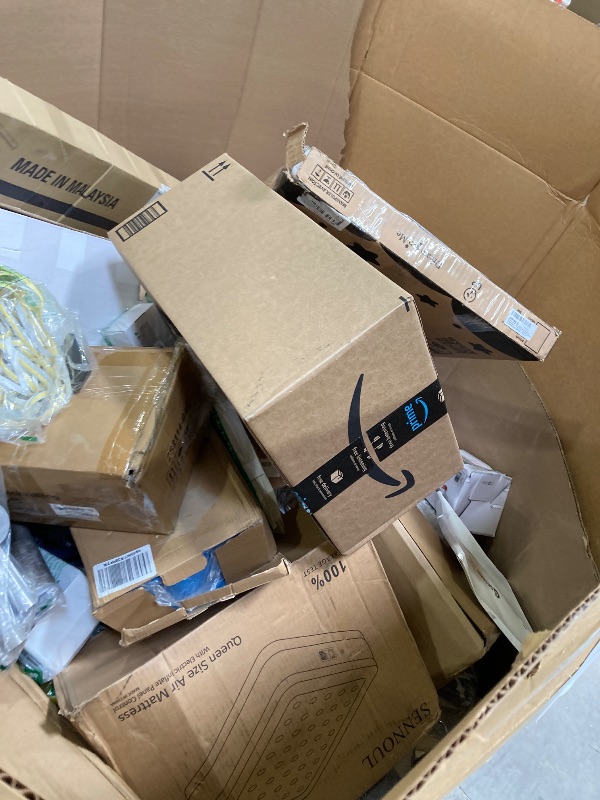 Photo 1 of ********No returns***No refund*******Box Size: 4-Foot Pallet (Truck/Trailer Pickup Only) | This 4-foot pallet contains roughly 200-300 assorted items, the same types we list for auction daily. Sourced from return centers, items are uninspected and may be 