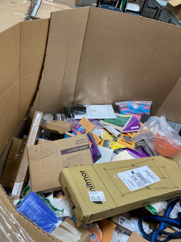 Photo 1 of ********No returns***No refund*******Box Size: 4-Foot Pallet (Truck/Trailer Pickup Only) | This 4-foot pallet contains roughly 200-300 assorted items, the same types we list for auction daily. Sourced from return centers, items are uninspected and may be 