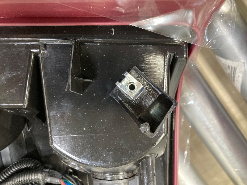 Photo 1 of **SMALL PART BROKE OFF BACK TO SECURE IN PLACE-SEE PICS**OKLPF Rear Brake Tail Lights Compatible With 2007-2013 Chevy Silverado 1500 2500HD 3500HD,Replacement Red Taillights Assembly,Included Bulbs and Harness,Driver and Passenger Side