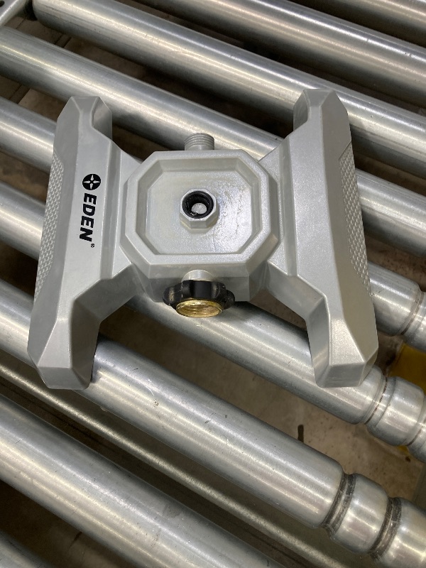 Photo 1 of ***(PART ONLY - SELLING AS SINGLE PART-MISSING PIECES)*** 
Eden 96122 Metal Adjustable 6-Pattern Mobile Rotary Gear Drive Garden Sprinkler for Yard W/Quick Connect Starter Set, Waters up to 80 ft. in Diameter