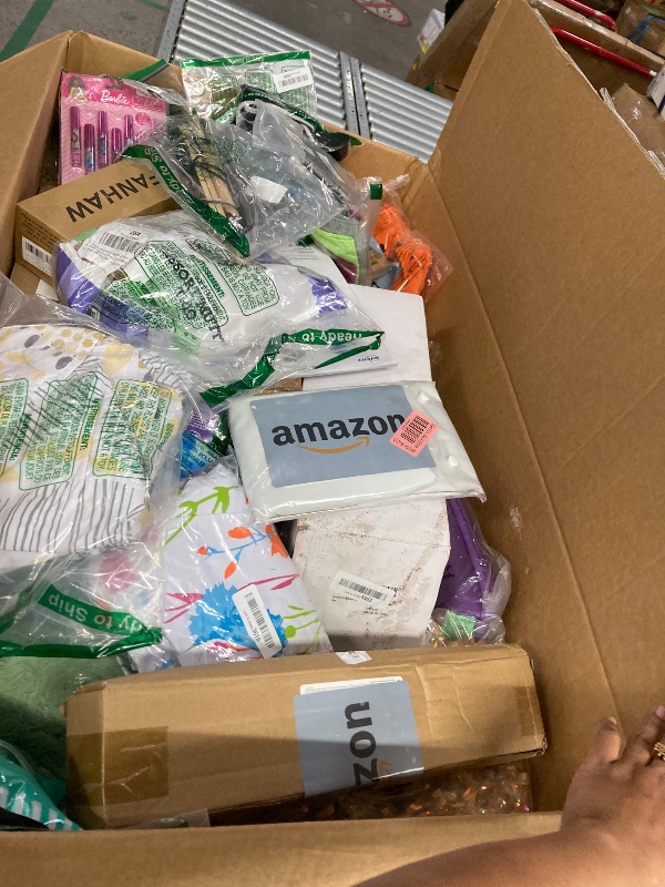 Photo 1 of
Box Size: Approx. 40” x 22” x 16” | Why bid on one item when you can score a mix of unique finds in one go? Packed with an estimated 80-120 apparel items, this medium box offers the same kind of inventory you'd find listed individually on our auction. It