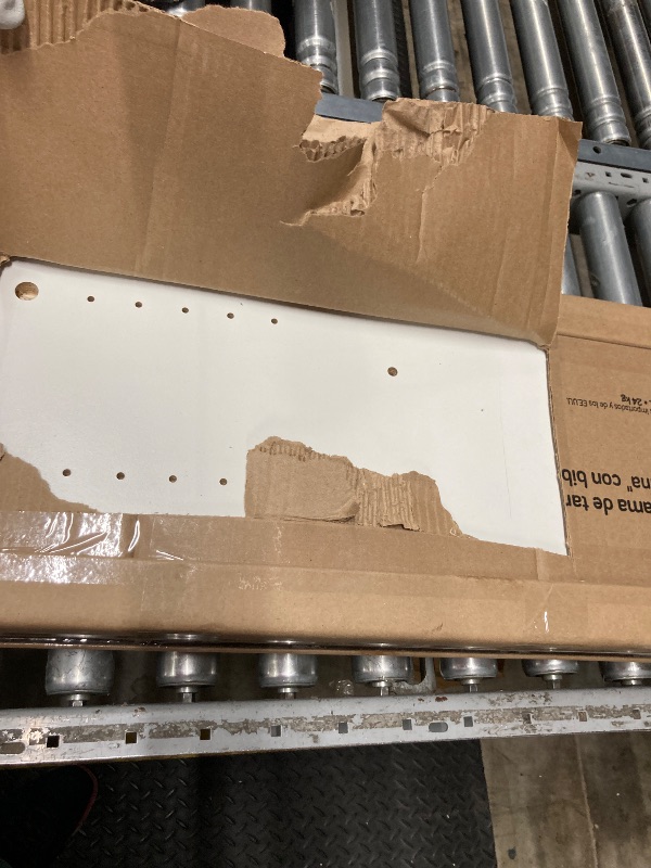 Photo 1 of Sauder River Ranch Full-Queen Headboard, Glacier White Finish