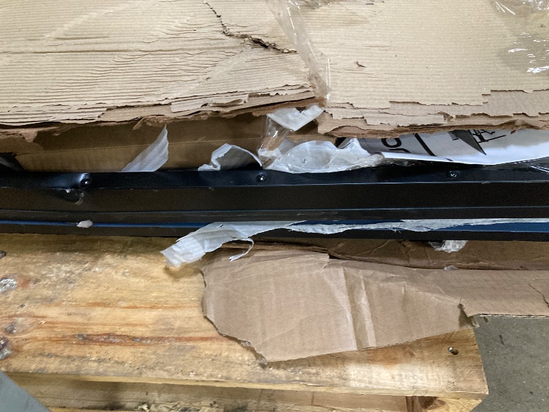 Photo 1 of **HAS DENT ON SIDE SEE PIC**JOOLA Inside Professional MDF Indoor Ping Pong Table with Quick Clamp Table Tennis Net and Post Set - 10 Minute Easy Assembly - Tournament Quality - Foldable with Single Player Playback Mode