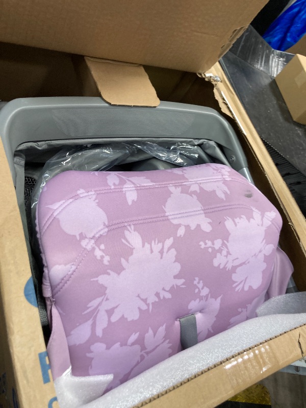 Photo 1 of ***a little dirty****Graco Ready2Jet Compact Stroller – Overhead Friendly Compact Travel Stroller with Automatic Fold, Lilac Mod