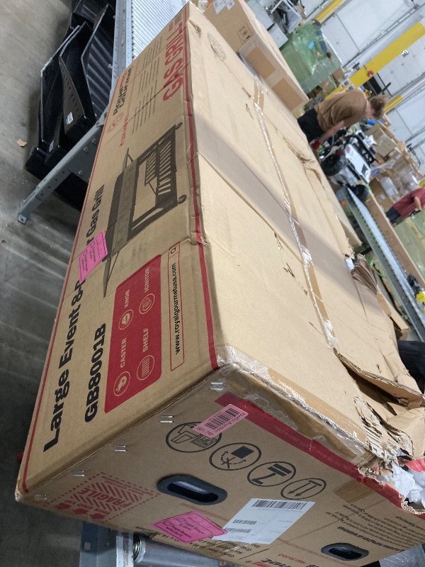 Photo 1 of ** factory sealed **Royal Gourmet 8-Burner Gas Grill, 104,000 BTU Liquid Propane Grill, Independently Controlled Dual Systems, Outdoor Party or Backyard BBQ, Black