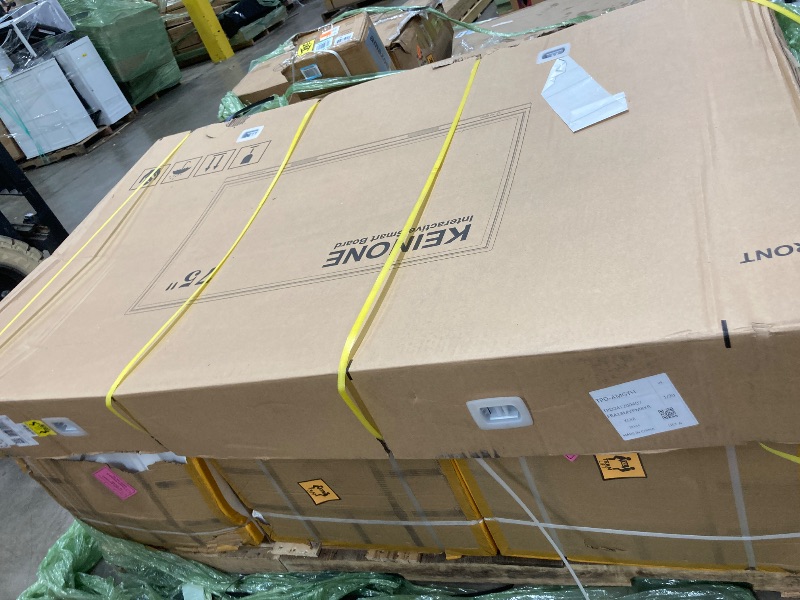 Photo 1 of **factory sealed **KEINONE Smart Board for Classroom, 75" 8+128 GB Interactive Smartboard Built-in Android OS & Open App Ecosystem - 4K Touchscreen Electronic Digital Whiteboard for Home Office School Studio Display