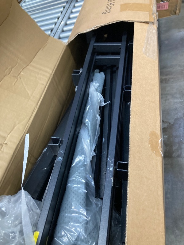 Photo 1 of  missing paarts  Lutown-Teen 10 Inch California King Box Spring High Profile, Heavy Duty Metal Cali King Box Spring Bed Base with Fabric Cover, Mattress Foundation, 