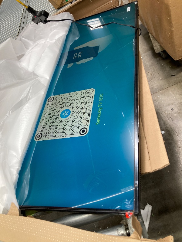 Photo 1 of ** TV WORKS BUT SCREEN HAS SOME DEFECTS **


Samsung 55-Inch Class QLED Q7F Series Samsung Vision AI Smart TV (2025 Model, 55Q7F) Quantum HDR, Object Tracking Sound Lite, Q4 AI Gen1 Processor, 4K upscaling, Gaming Hub, Alexa Built-in